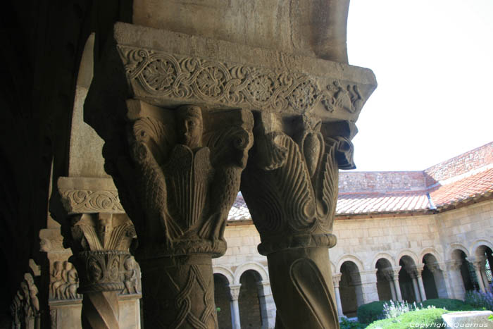 Saint Eulalie's cathedral Elne / FRANCE 