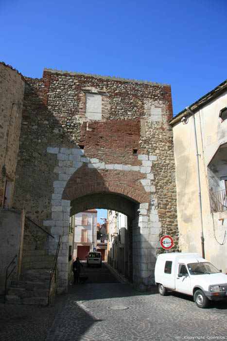 Collioure Poort Elne / FRANKRIJK 