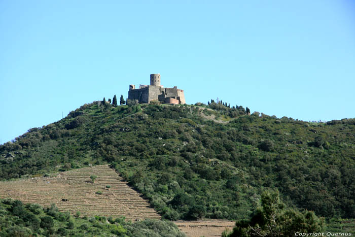 Hoog Fort Sint-Elmus Collioure / FRANKRIJK 