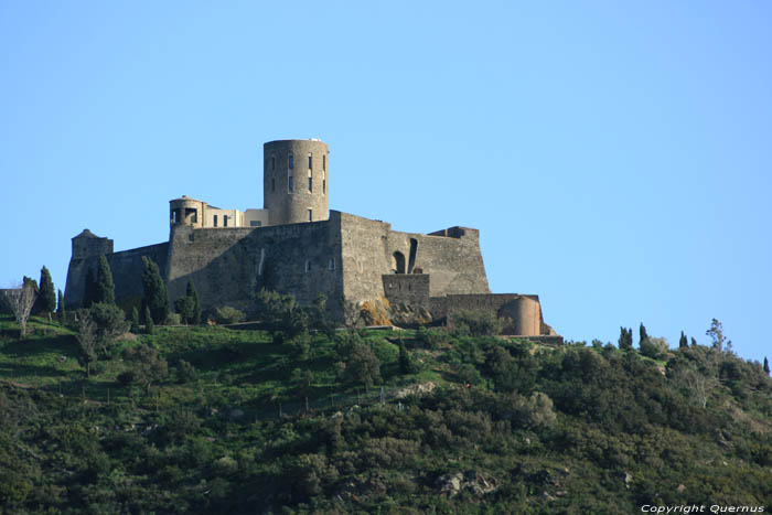 Hoog Fort Sint-Elmus Collioure / FRANKRIJK 