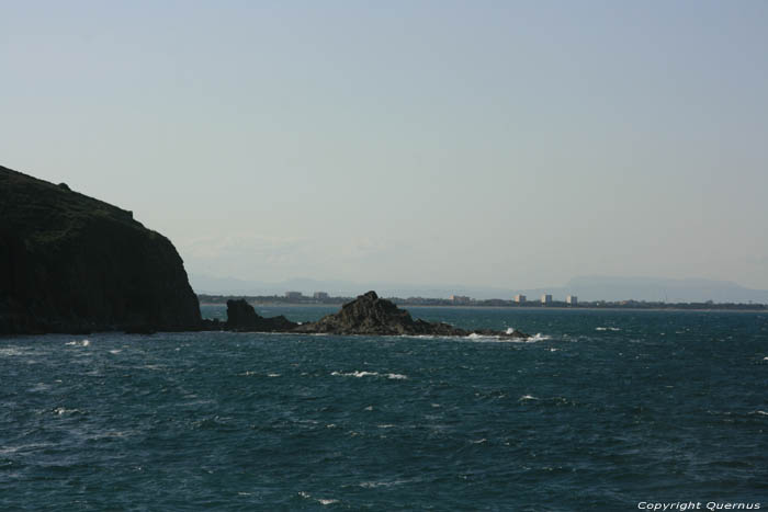 Vue sur Mer et Argels sur Mer Collioure / FRANCE 