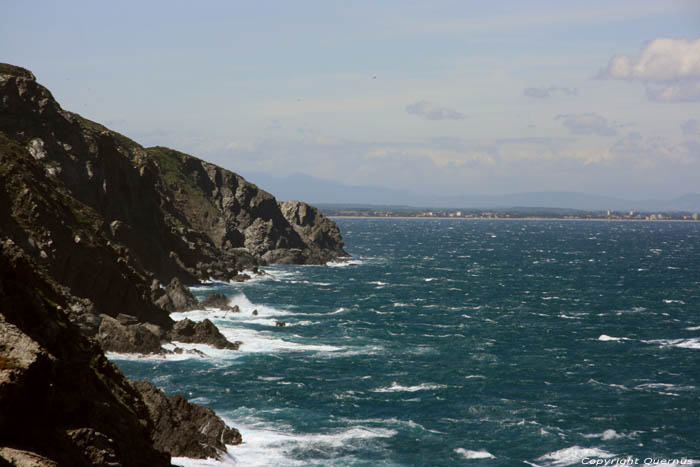 Cliffs between Bear Cape and Port Vednres Port Vendres / FRANCE 