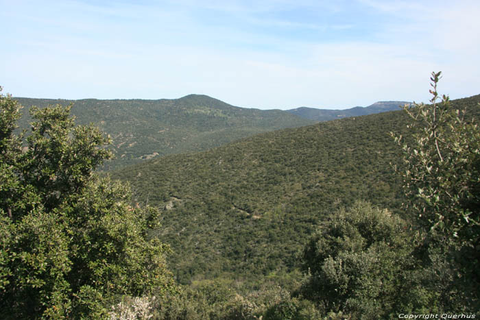 Vue de la prieur Serrabonne / FRANCE 