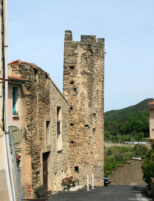 Tower and city walls Bouleternre / FRANCE 