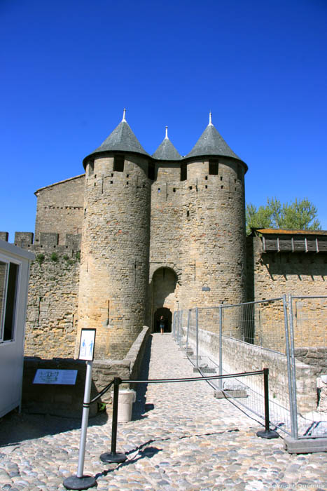 Grafelijk kasteel Carcassonne / FRANKRIJK 