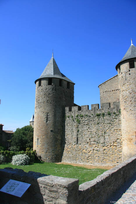 Chteau Comtal Carcassonne / FRANCE 