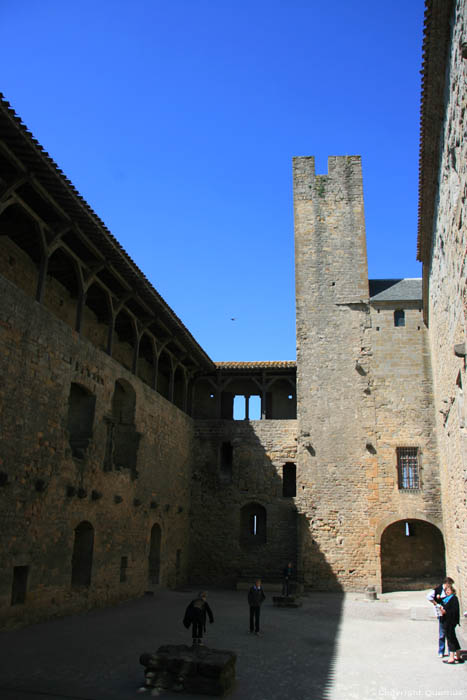 Grafelijk kasteel Carcassonne / FRANKRIJK 