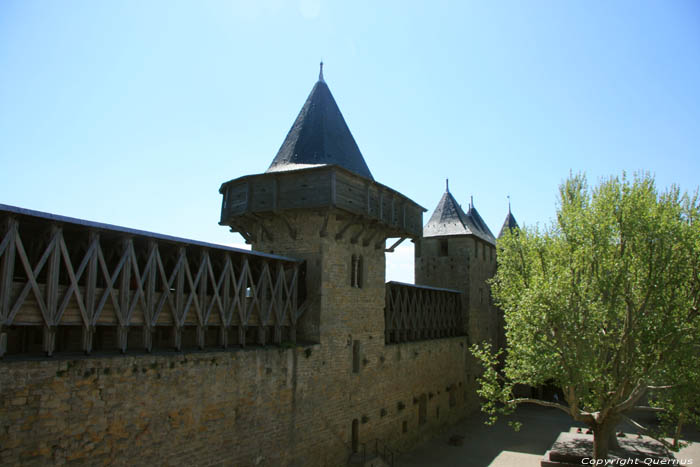 Grafelijk kasteel Carcassonne / FRANKRIJK 