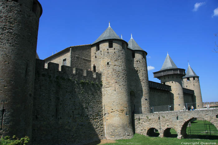 Grafelijk kasteel Carcassonne / FRANKRIJK 