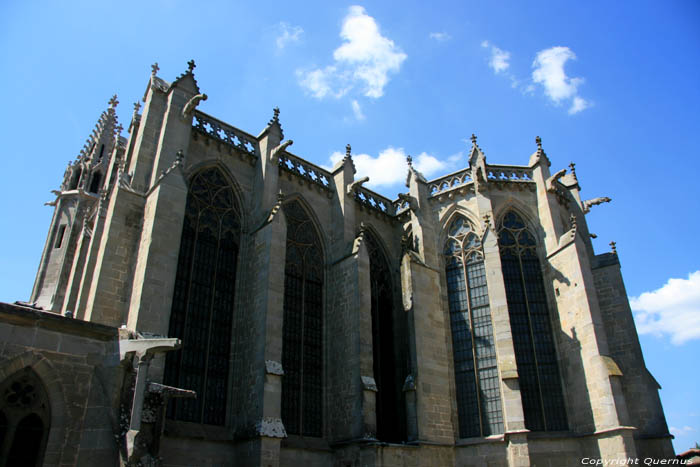 Saint Nazar's basilica Carcassonne / FRANCE 