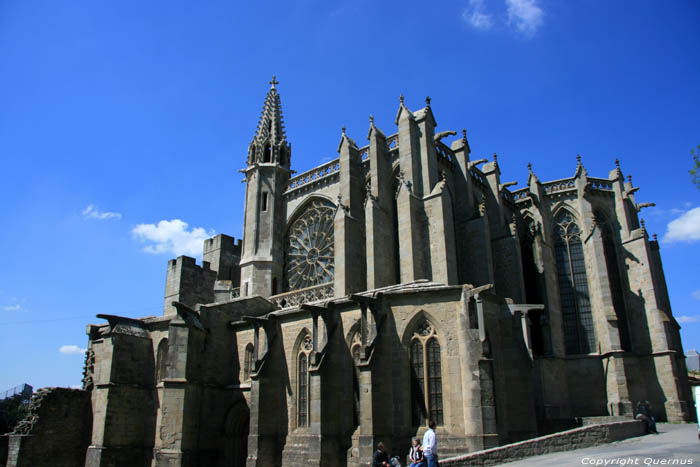 Saint Nazar's basilica Carcassonne / FRANCE 