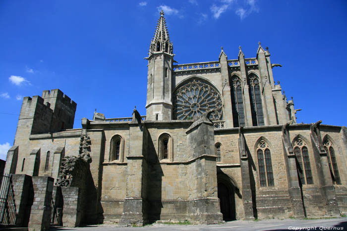 Saint Nazar's basilica Carcassonne / FRANCE 