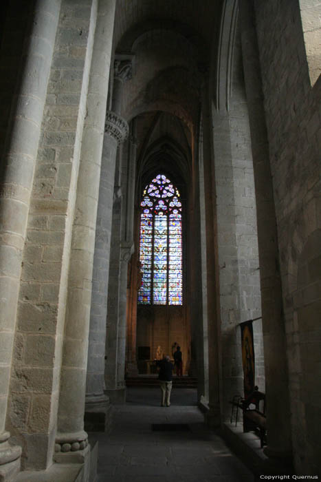 Saint Nazar's basilica Carcassonne / FRANCE 