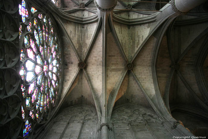 Saint Nazar's basilica Carcassonne / FRANCE 