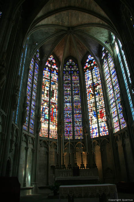 Saint Nazar's basilica Carcassonne / FRANCE 