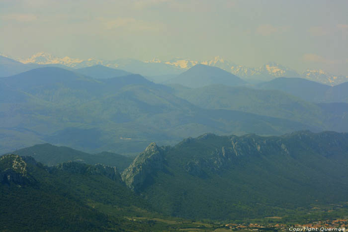 Vue Cucugnan / FRANCE 