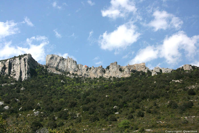 Peyrepertuse Castle Duilhac under Peyrepertuse / FRANCE 