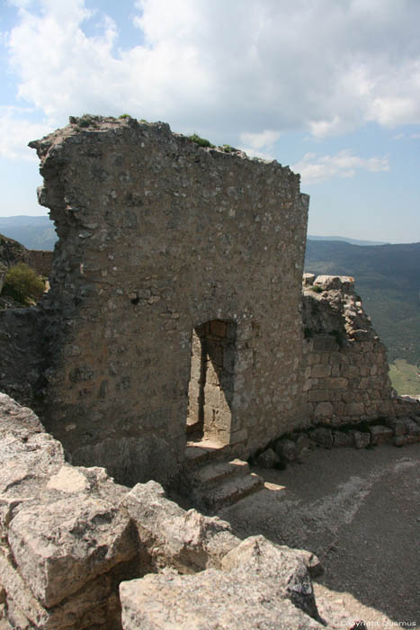 Peyrepertuse Castle Duilhac under Peyrepertuse / FRANCE 
