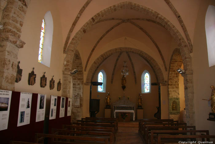 glise Saint Julien et Sainte Basilisse Cucugnan / FRANCE 