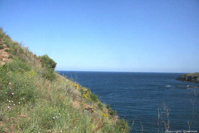 Weg onder zee - Peyrefite Baai Cerbre / FRANKRIJK 
