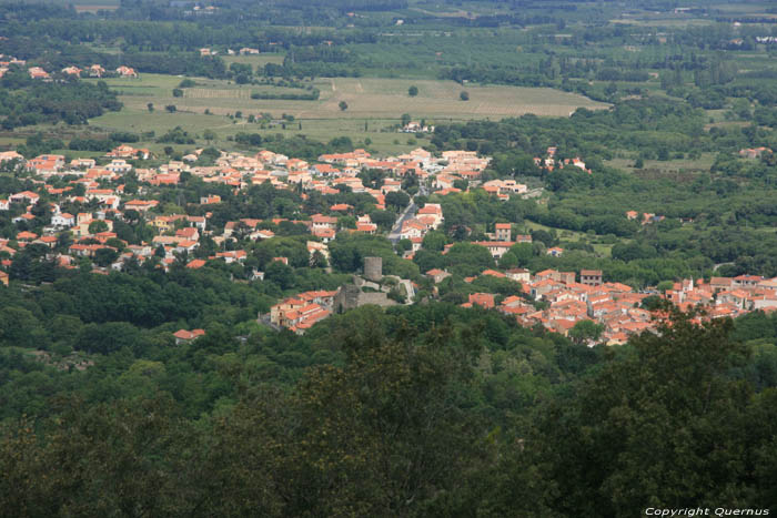 Vue Laroques Les Albres / FRANCE 