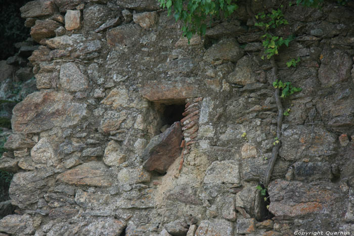 Ruins of a house Laroques Les Albres / FRANCE 