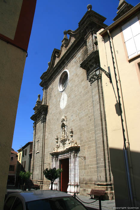 Carmelites' church Ille sur Tt / FRANCE 