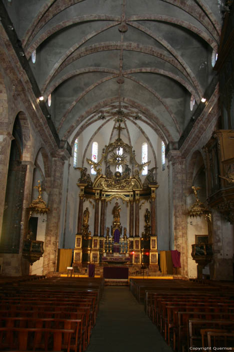 Kerk van de Karmelieten Ille sur Tt / FRANKRIJK 