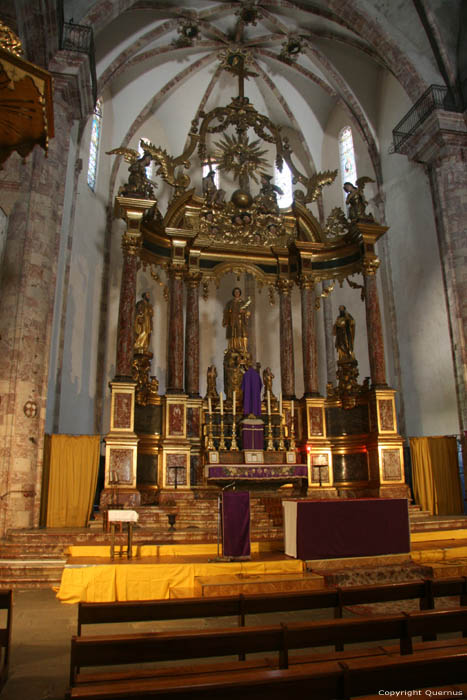 Carmelites' church Ille sur Tt / FRANCE 