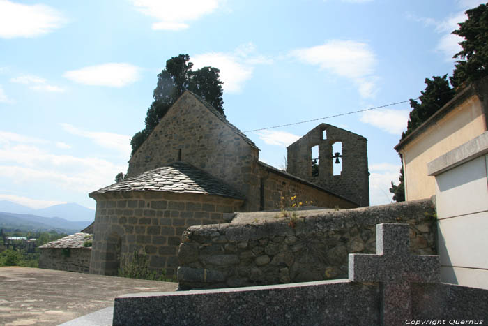 Saint Vincent's Chapel on Graveyard Eus / FRANCE 