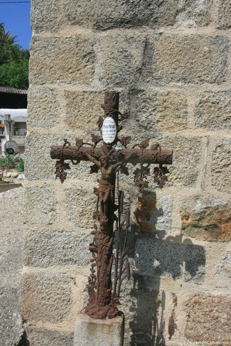 Saint Vincent's Chapel on Graveyard Eus / FRANCE 