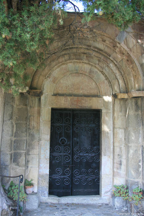 Saint Vincent's Chapel on Graveyard Eus / FRANCE 