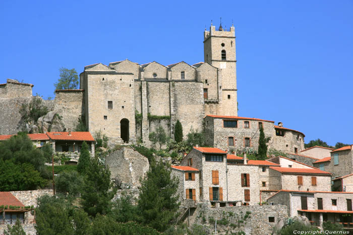 Saint Vincent's church Eus / FRANCE 