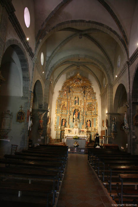 Saint Vincent's church Eus / FRANCE 