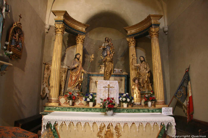 Sint-Vincentiuskerk Eus / FRANKRIJK 