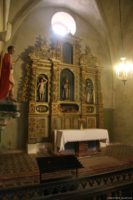 Sint-Petrus-van-Riuferrerkerk Arles Sur Tech / FRANKRIJK 