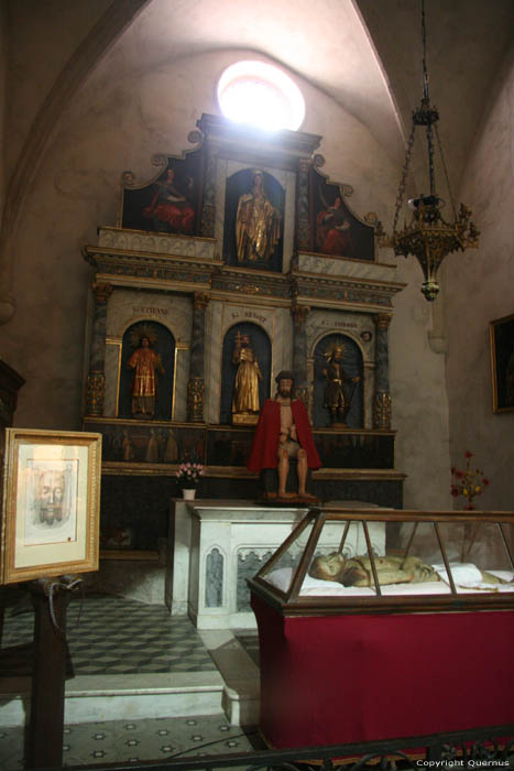 Sint-Petrus-van-Riuferrerkerk Arles Sur Tech / FRANKRIJK 