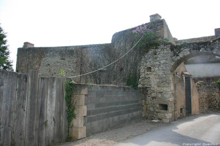 Ruins Former Castle Verneuil en Bourbonnais / FRANCE 