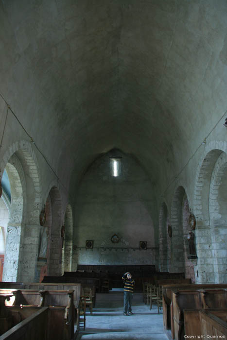 glise Saint Pierre Verneuil en Bourbonnais / FRANCE 