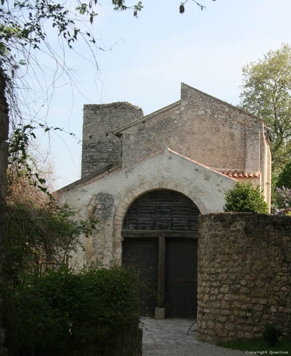 Our Lady Above the Water's church Verneuil en Bourbonnais / FRANCE 