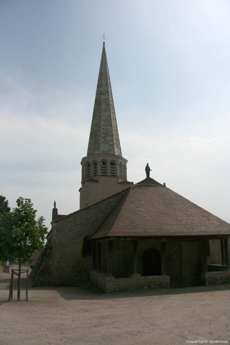 Saint Julian's church Saulcet / FRANCE 