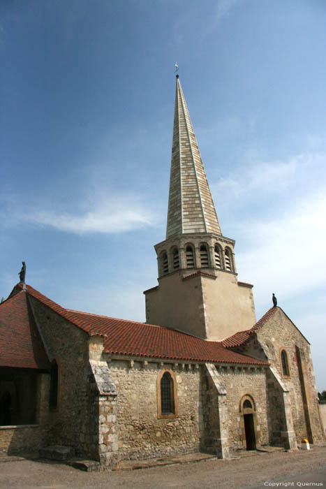 Saint Julian's church Saulcet / FRANCE 