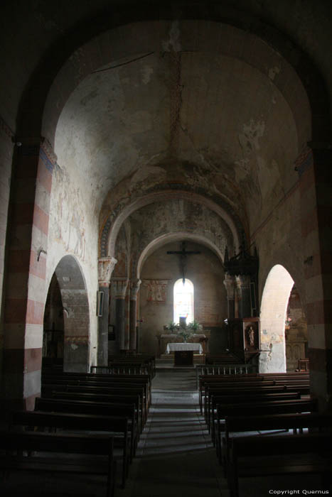 Sint-Juliuskerk Saulcet / FRANKRIJK 
