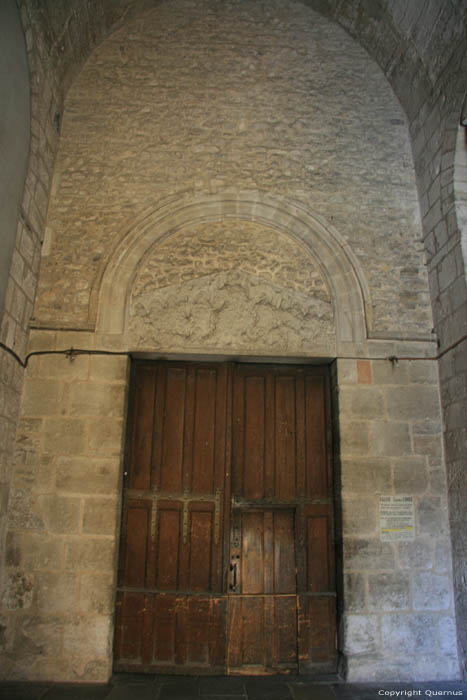 Holy Cross church Saint-Pourain-Sur-Sioule / FRANCE 