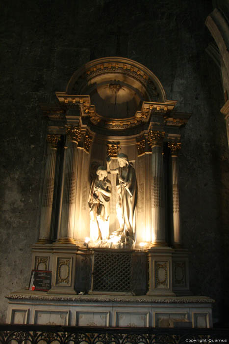 Holy Cross church Saint-Pourain-Sur-Sioule / FRANCE 