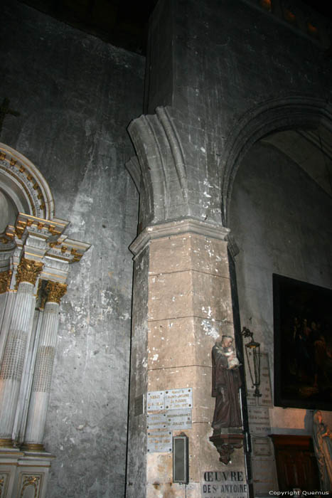 Holy Cross church Saint-Pourain-Sur-Sioule / FRANCE 