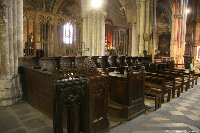 Holy Cross church Saint-Pourain-Sur-Sioule / FRANCE 