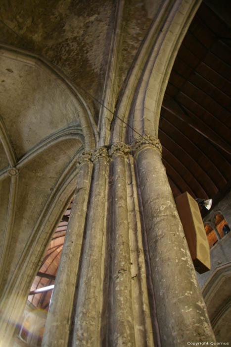 Holy Cross church Saint-Pourain-Sur-Sioule / FRANCE 