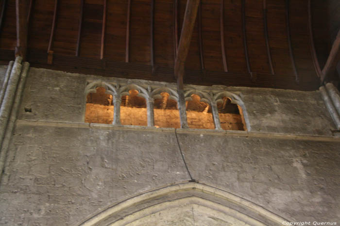 Holy Cross church Saint-Pourain-Sur-Sioule / FRANCE 