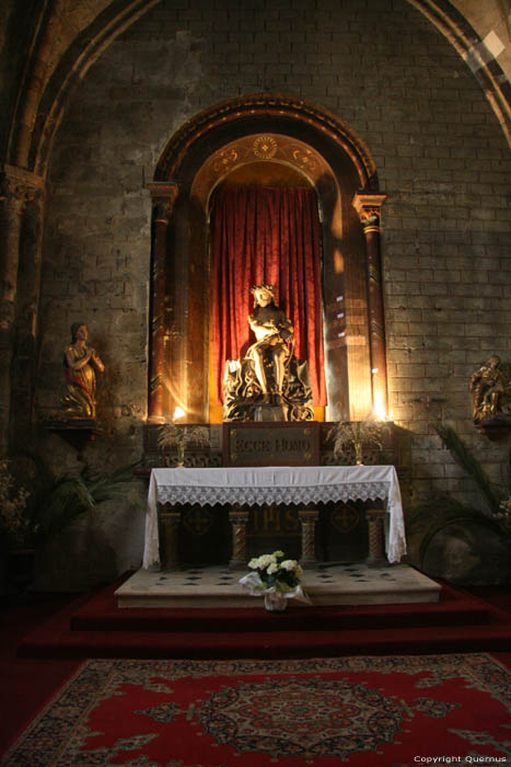 Holy Cross church Saint-Pourain-Sur-Sioule / FRANCE 